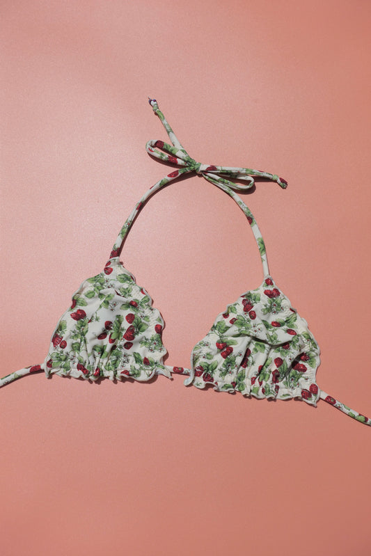 Vintage Strawberry // Evelyn Bikini Top
