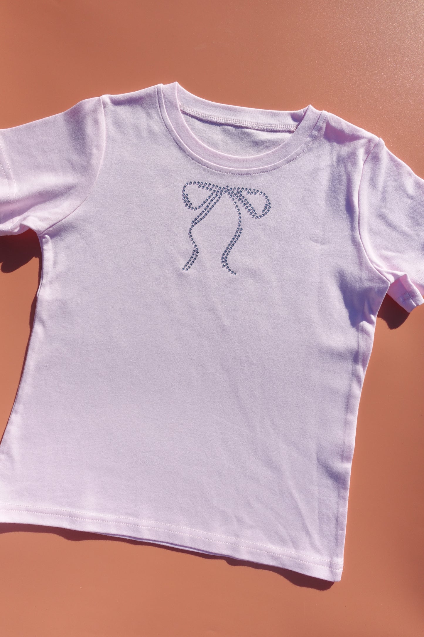 Bow Rhinestone Tee