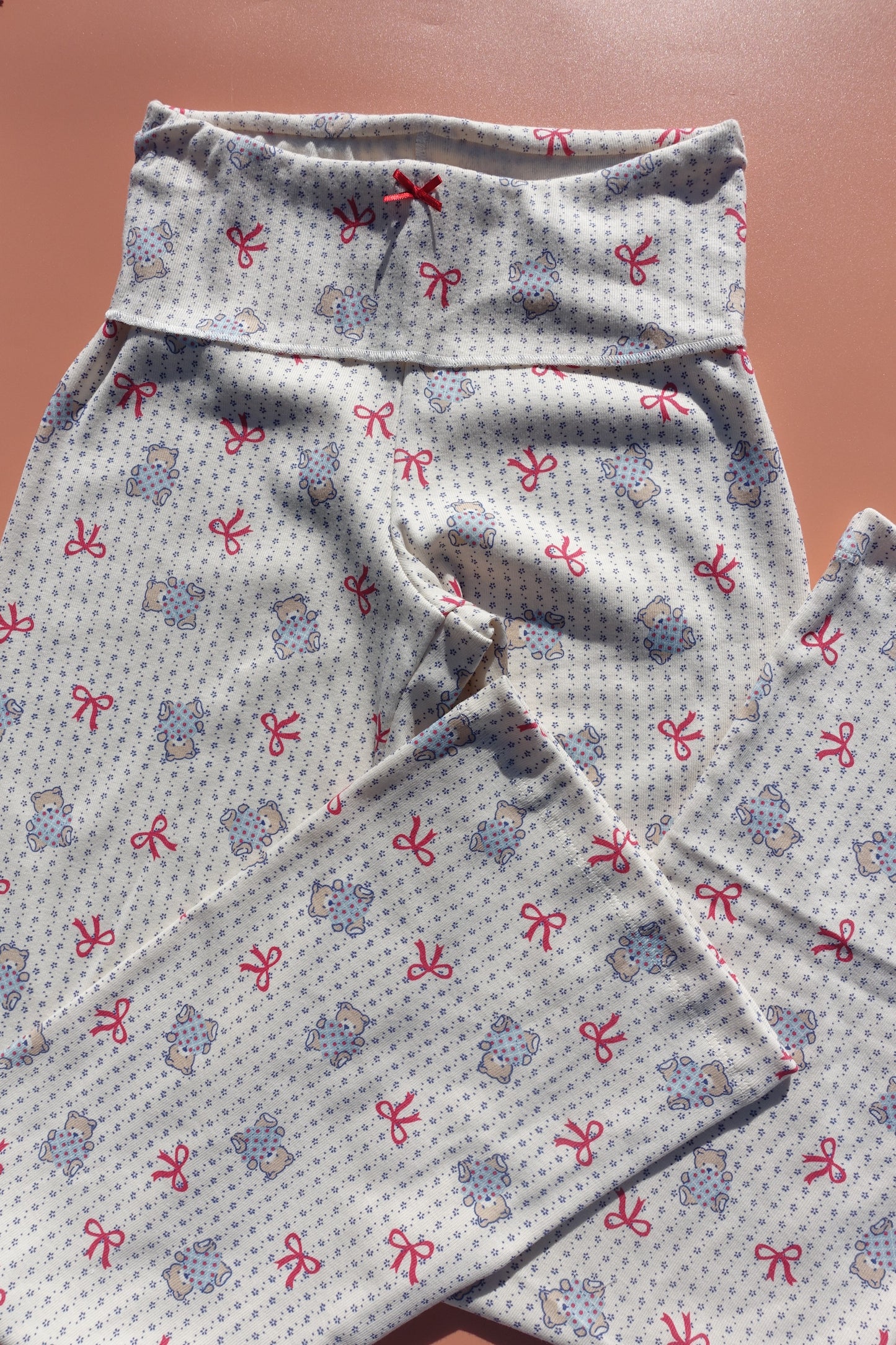 Sleepy Bear // Claire Foldover Pants