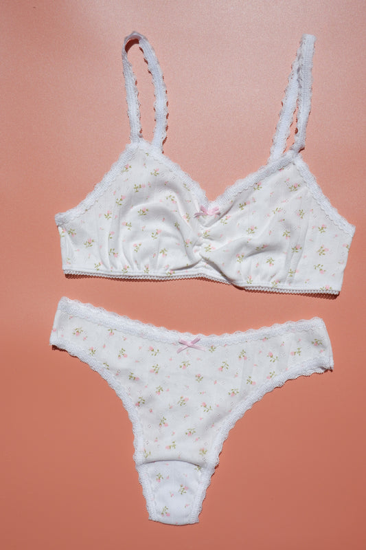 Pink Floral // Lana Set // 2pcs.