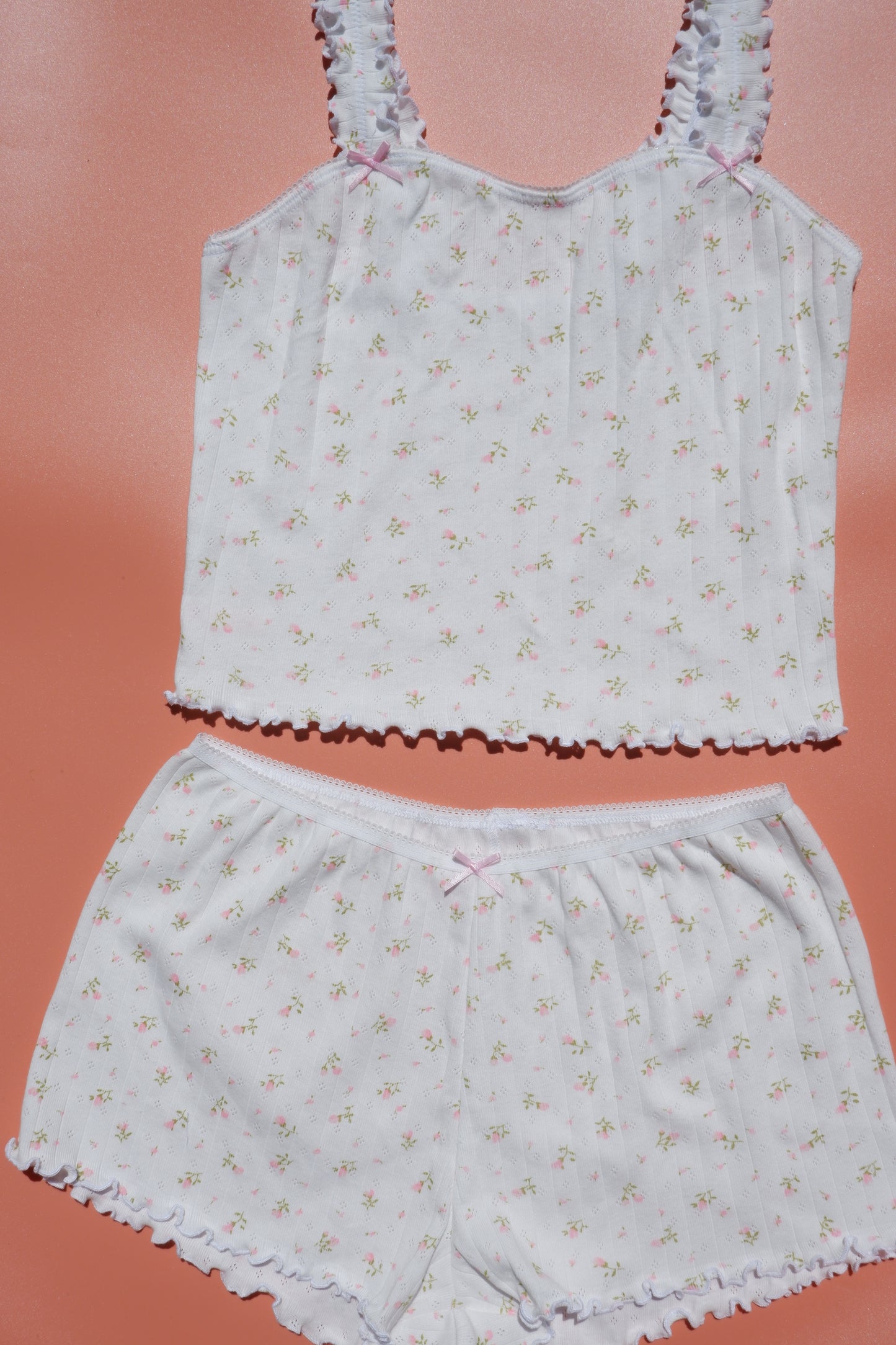 Pink Floral // Mary Set // 2pcs.