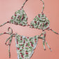 Vintage Strawberry // Evelyn Bikini Set // 2 pcs.