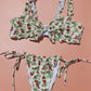 Vintage Strawberry // Edith Bikini Set // 2 pcs.