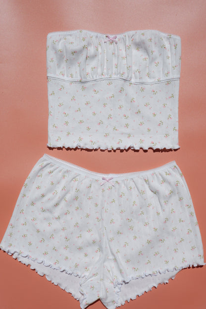 Pink Floral // Jordy Set // 2pcs.